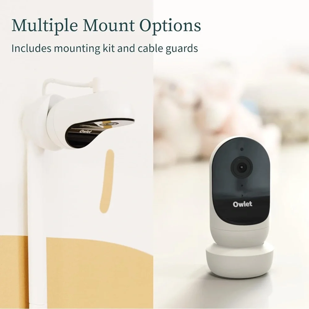 New! Owlet Cam Smart Video Baby Monitor with Video Camera and Audio